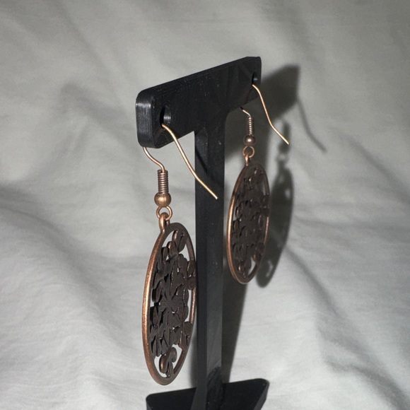 Bohemian Colorful Floral Earrings - Picture 5 of 6